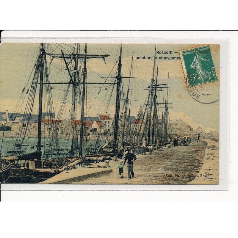 ROSCOFF : Pendant le Chargement - très bon état