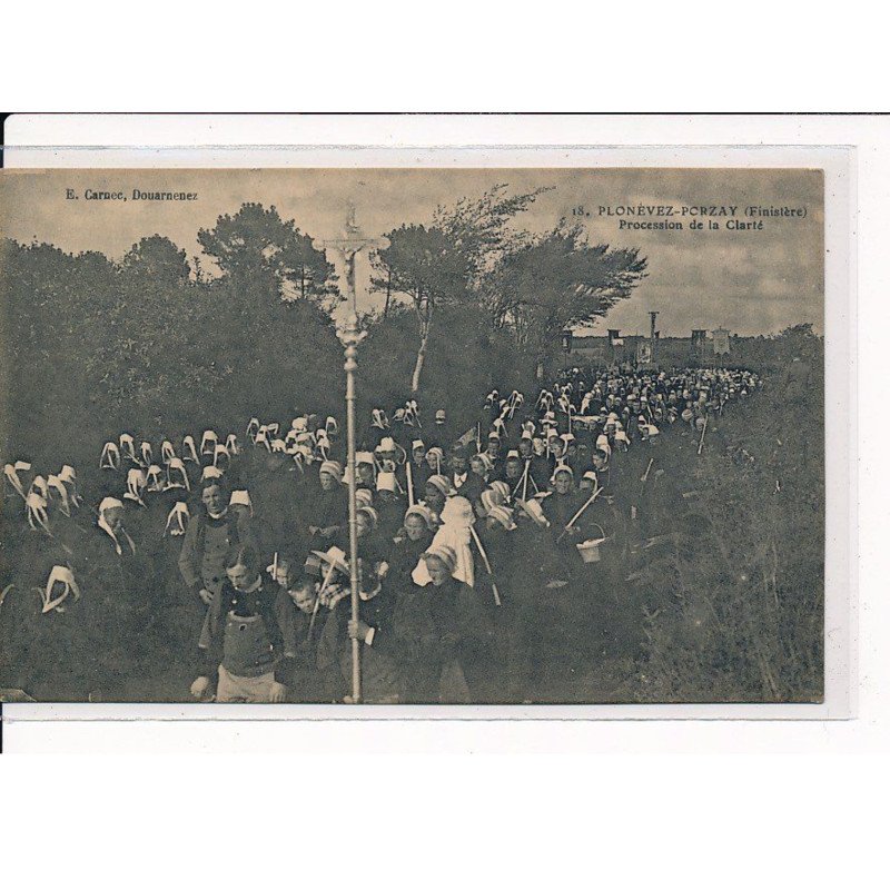 PLONEVEZ-PORZAY : Procession de la Clarté - très bon état