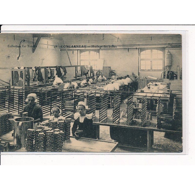 CONCARNEAU : Huilage des Boîtes - très bon état