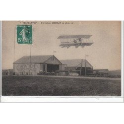 PONT LEVOY : l'aviateur Morlat en plein vol - très bon état