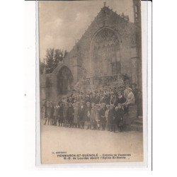 PENMARCH : Colonie de Vacances N.-D. de Lourdes, devant l'Eglise St-Nonna - très bon état