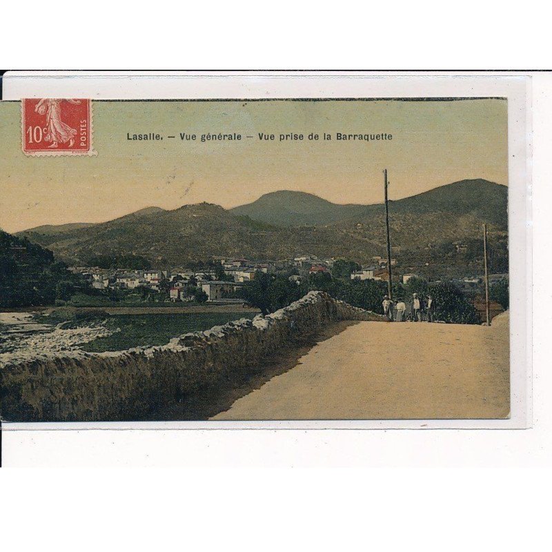 LASALLE : Vue générale, vue prise de la Barraquette - très bon état