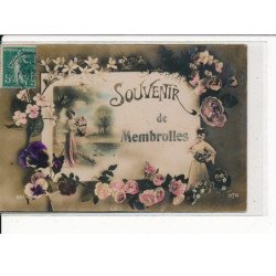 MEMBROLLES : Carte Souvenir - très bon état