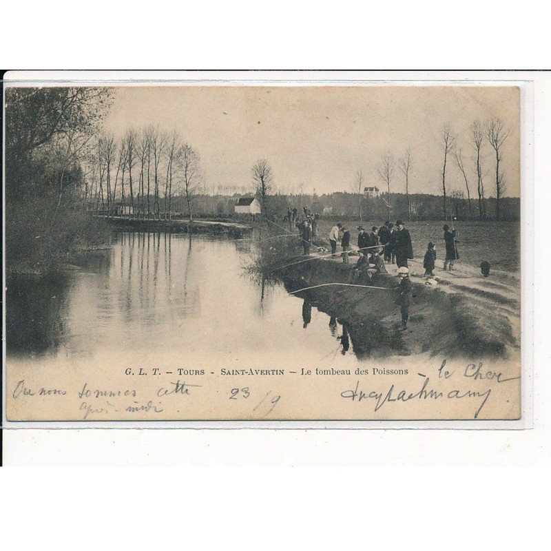 SAINT-AVERTIN : Le tombeau des Poissons - très bon état