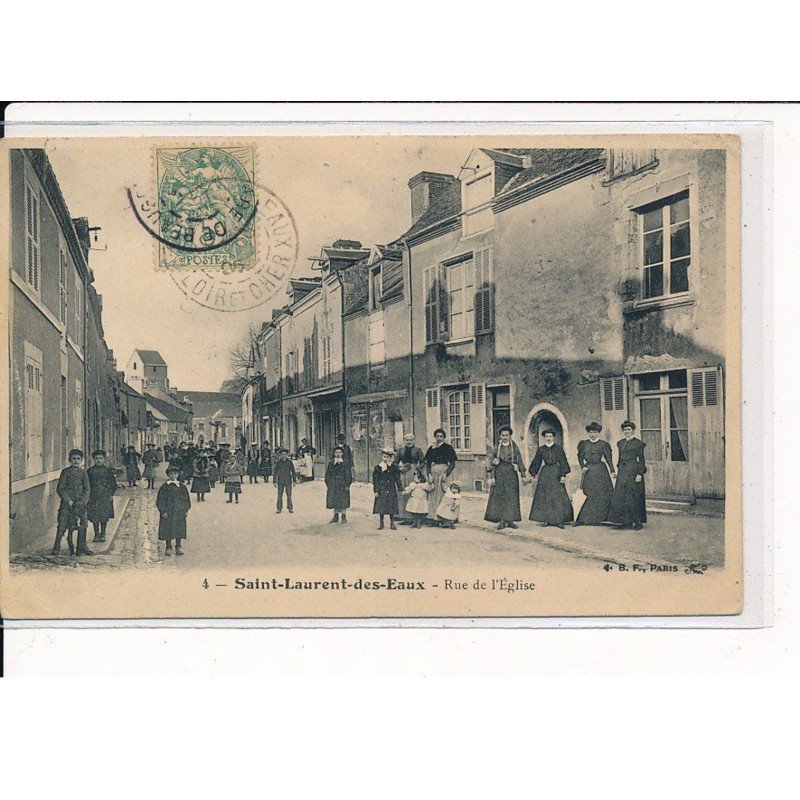 ST-LAURENT-des-EAUX : Rue de l'Eglise - très bon état