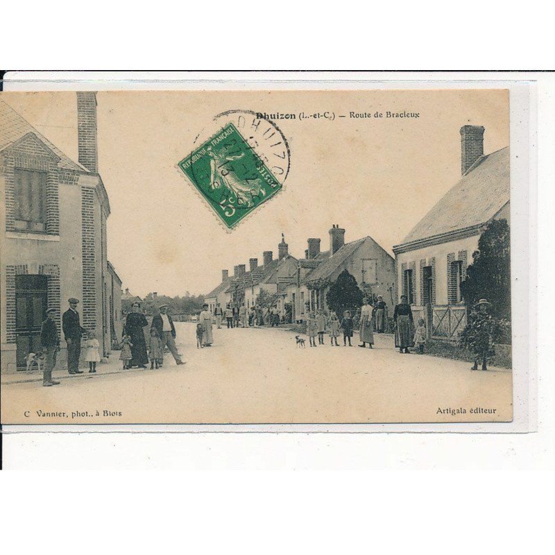 DHUIZON : Route de Bracieux - très bon état