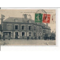 CHAUMONT-sur-THARONNE : La Place et l'Hôtel - très bon état