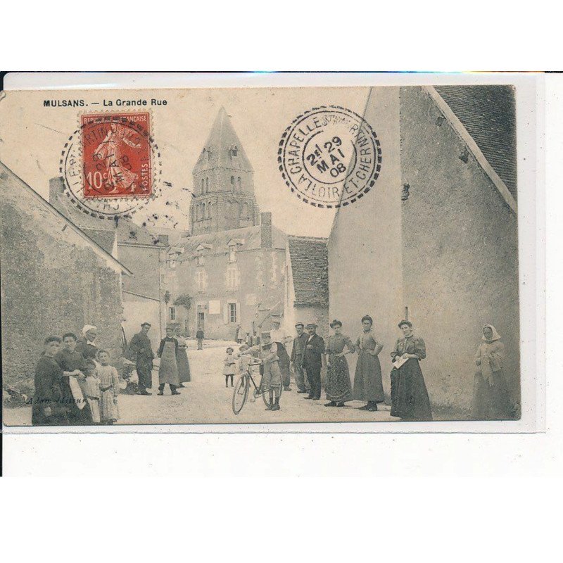 MULSANS : La Grande Rue - très bon état