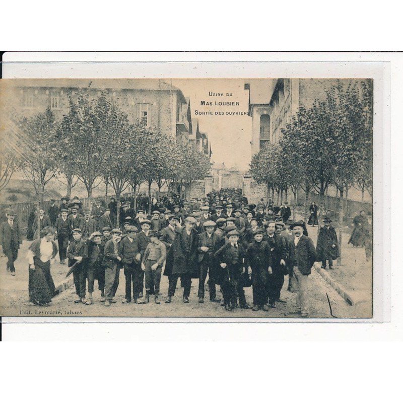 LIMOGES : Usine du Mas Loubier, Sortie des Ouvriers - très bon état