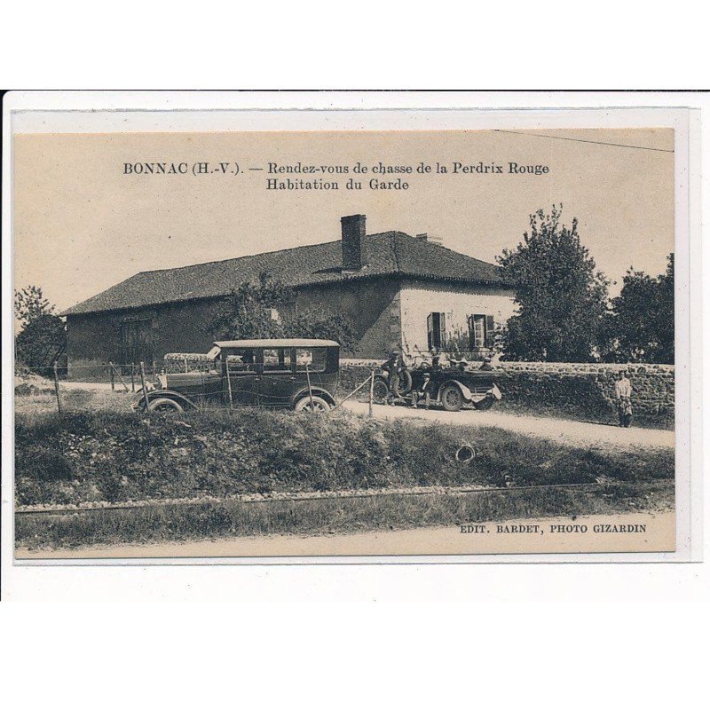 BONNAC : Rendez-vous de chasse de la Perdrix Rouge, Habitation du Garde - très bon état