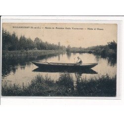 BALLANCOURT : Marais de M. Emile Vautravers, pêche et chasse - très bon état