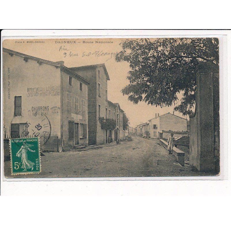 DAGNEUX : Route nationale - très bon état