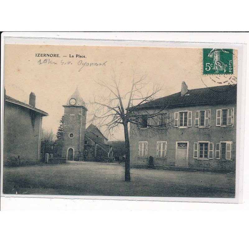 IZERNORE : La Place - très bon état