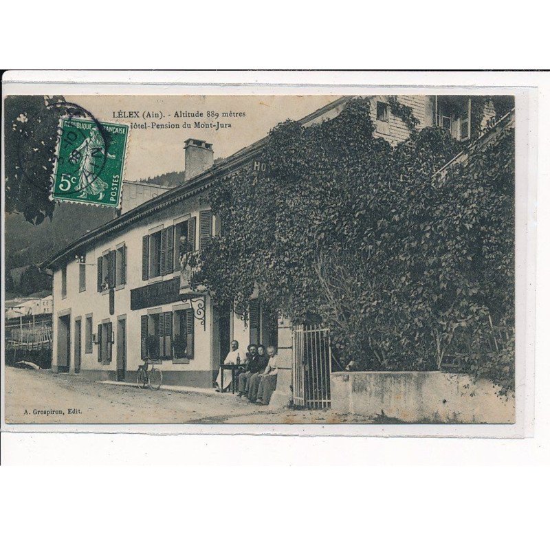 LELEX : Hôtel-pension du Mont-Jura - très bon état