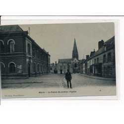 MARLE : Le Palais de justice, l'Eglise - très bon état