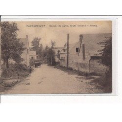 FAUCOUCOURT : Entrée du pays, route venant d'Anizy - très bon état