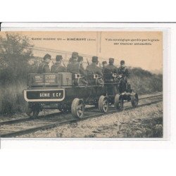 RIBEMONT : Guerre Moderne, Voie stratégique gardée par le génie sur tracteur automobile- très bon état