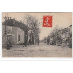 PORT-SAINTE-MARIE : carrefour de la Croix - avenue de la gare - très bon état