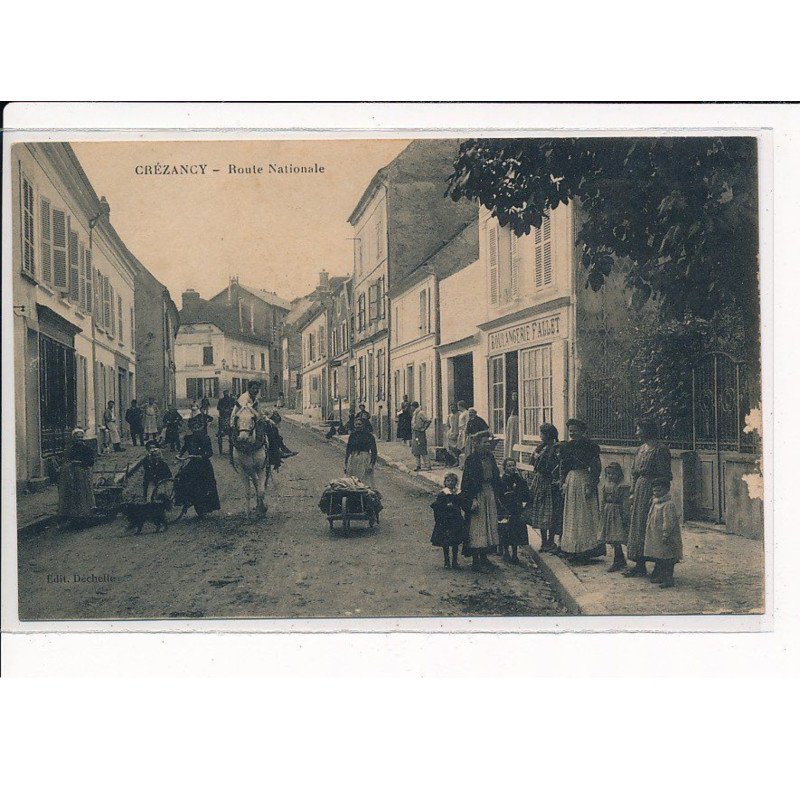 CREZANCY : Route Nationale - très bon état