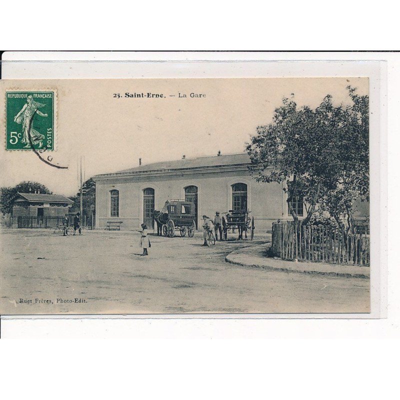 SAINT-ERME : La Gare - très bon état