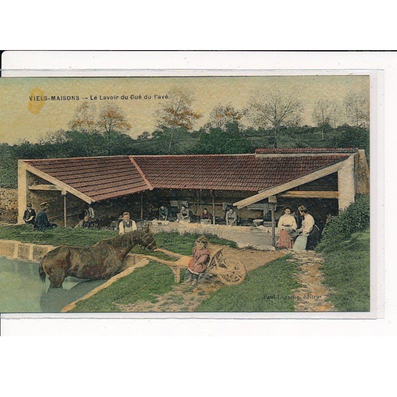 VIELS-MAISONS : Le Lavoir du Gué du Pavé - très bon état