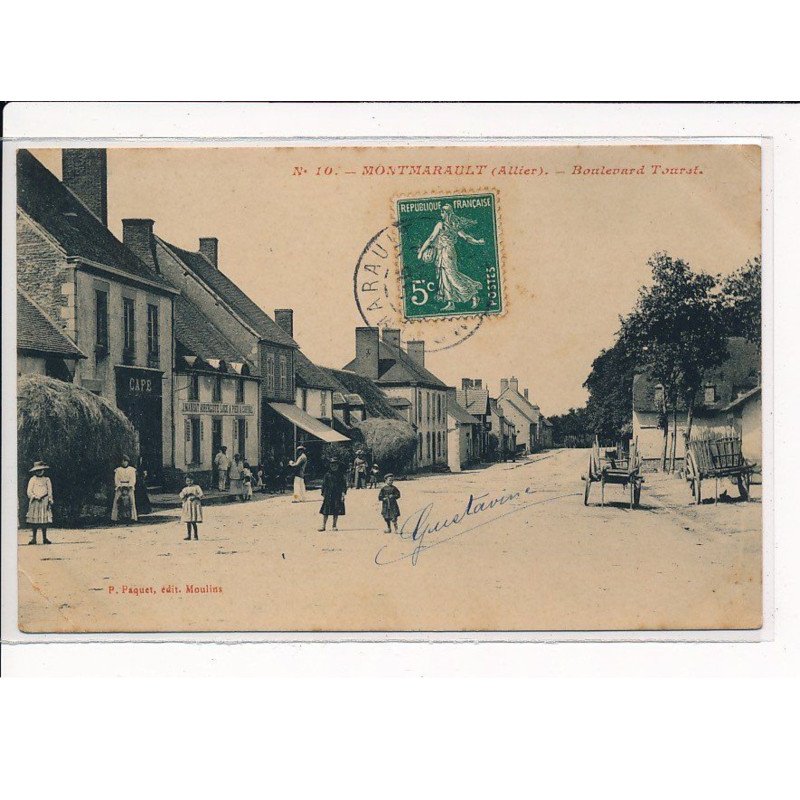 MONTMARAULT : Boulevard Touret - très bon état