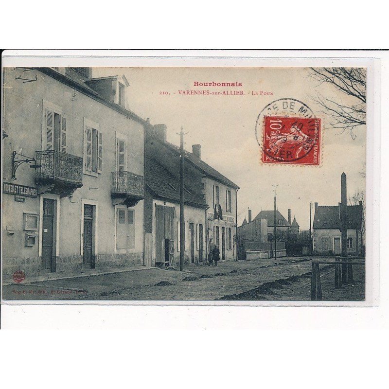 VARENNES-sur-ALLIER : La Poste - très bon état