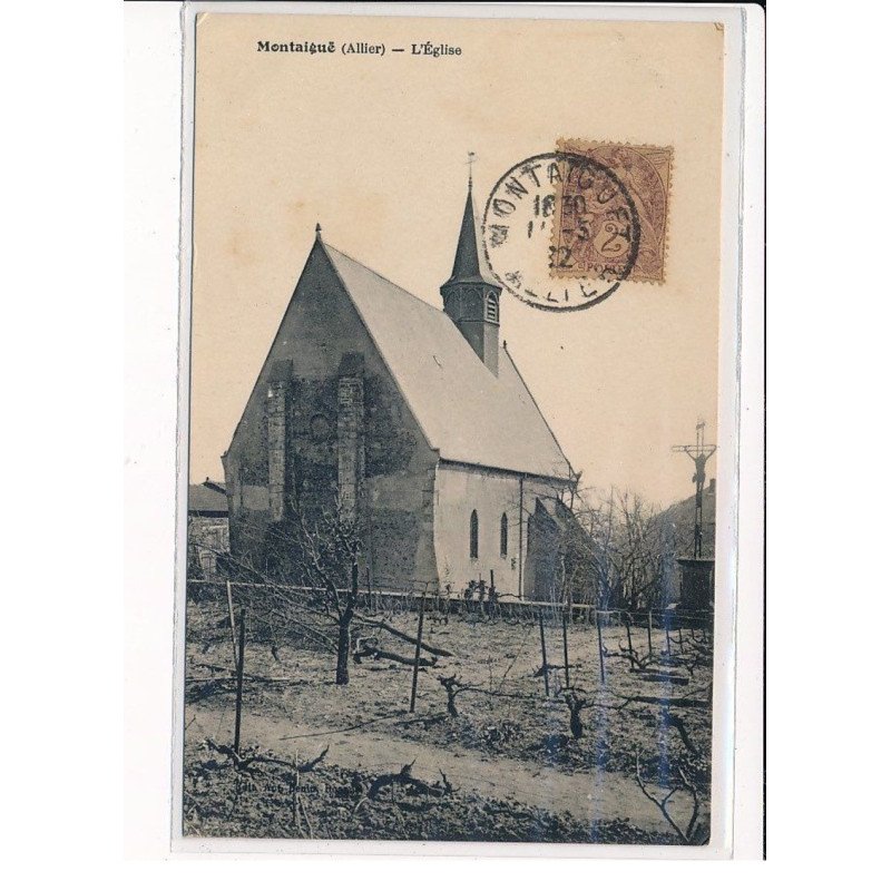 MONTAIGUË : L'Eglise - très bon état