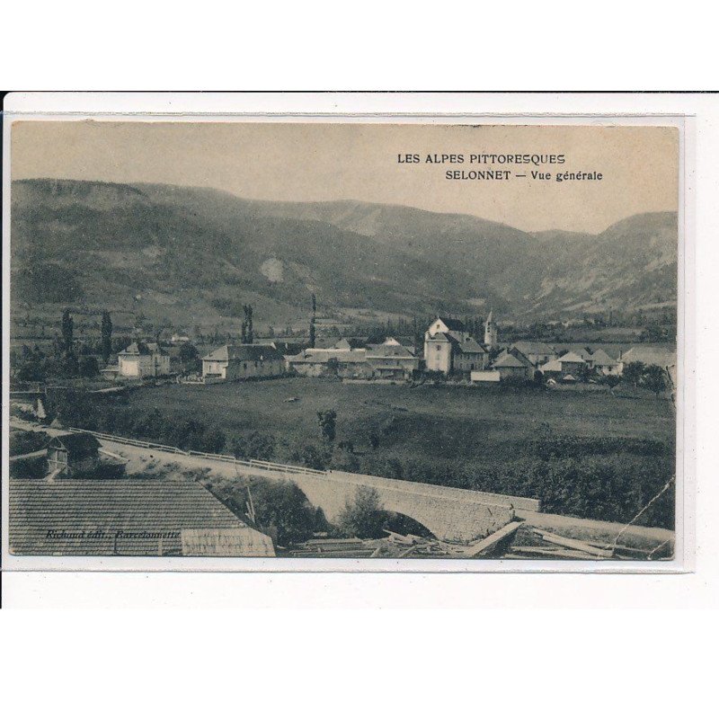 SELONNET : Vue générale - très bon état