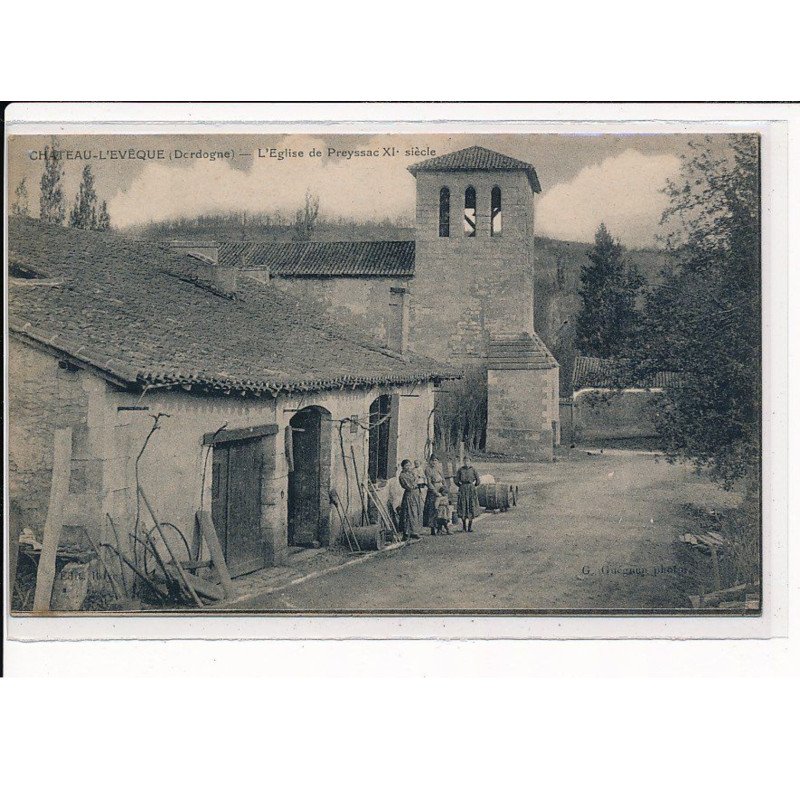 CHATEAU-L'EVEQUE : L'Eglise de Preyssac - très bon état