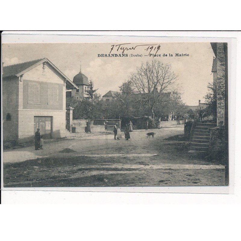 DESANDANS : Place de la Mairie - très bon état
