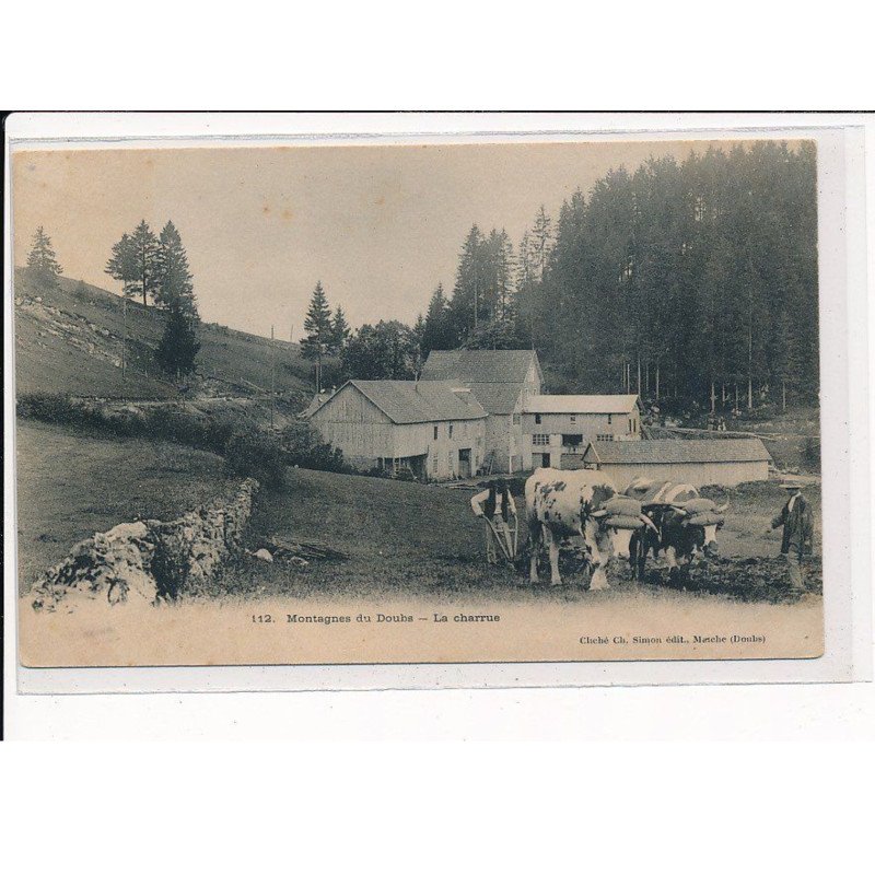 Montagnes du Doubs, La Charrue - très bon état