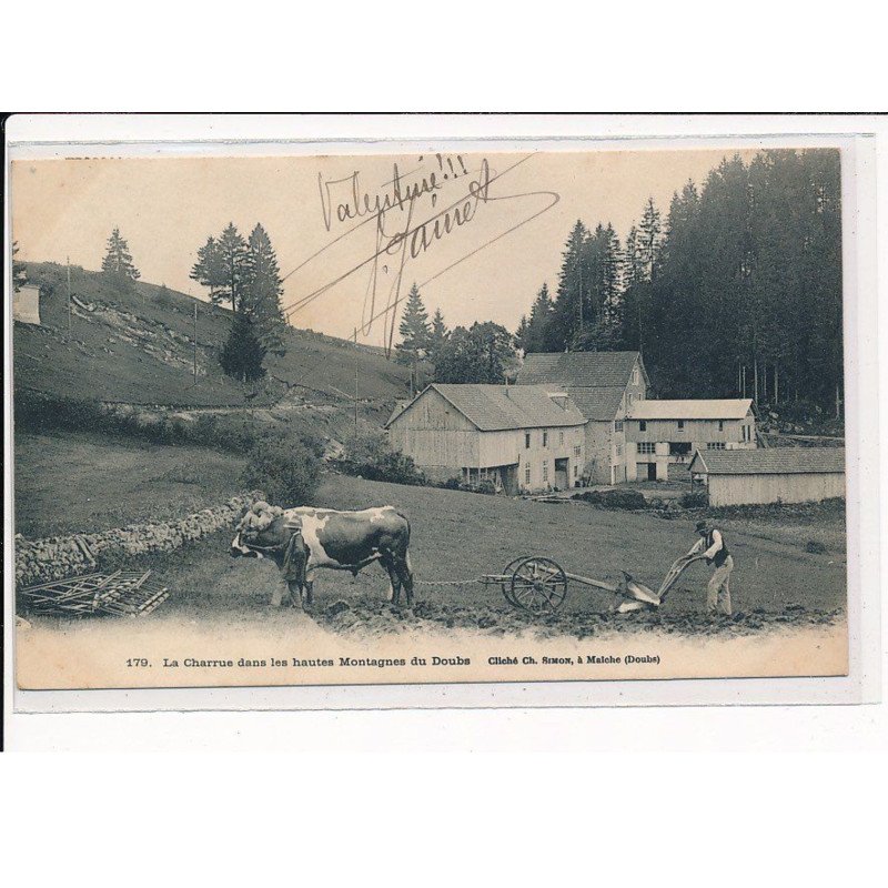 Montagnes du Doubs, La Charrue - très bon état
