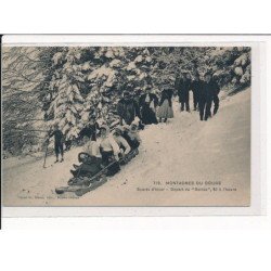 Montagnes du Doubs, Sports d'hiver, Départ d'un Bobsleigh - très bon état