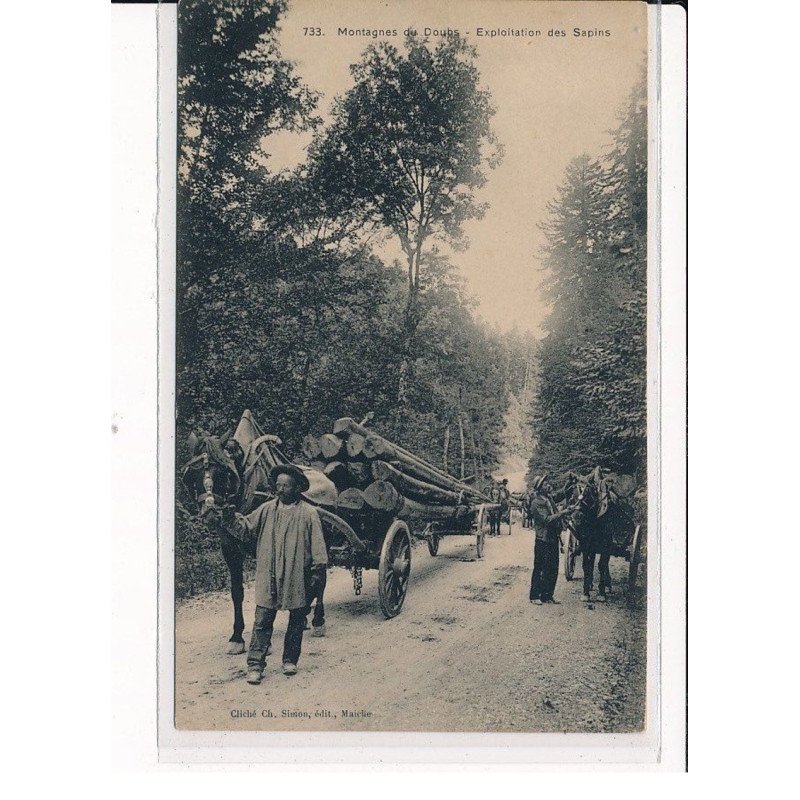 Montagnes du Doubs, Exploitation des Sapins - très bon état