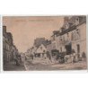 PONTORSON : l'hôtel de Bretagne et la grande rue - très bon état