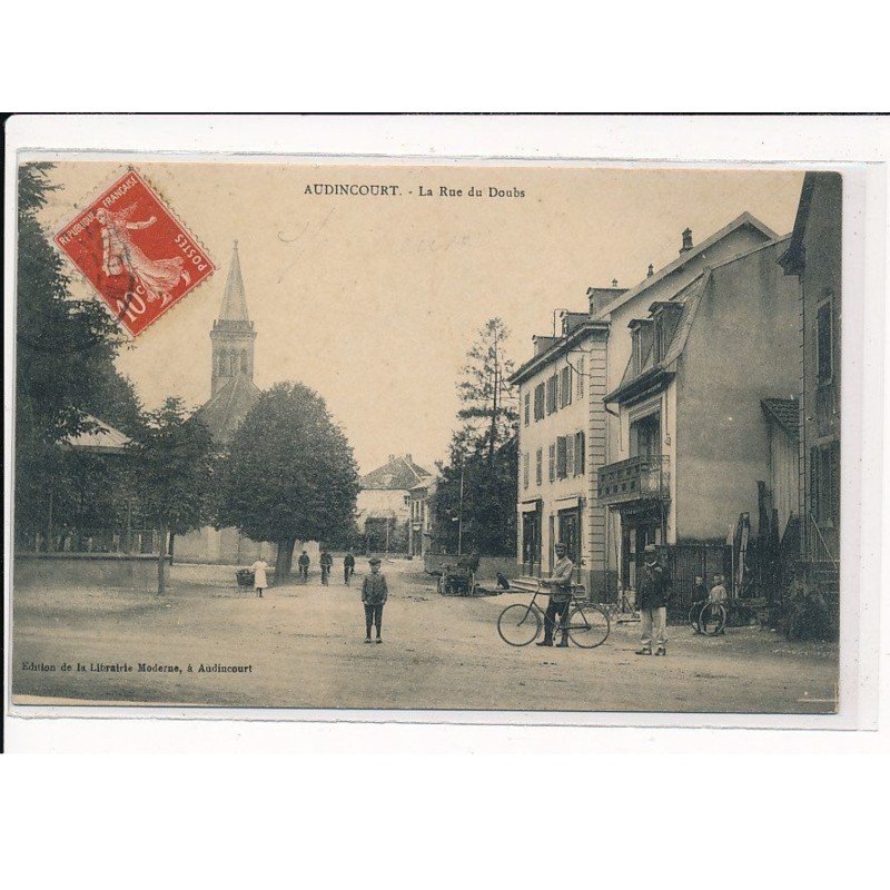 AUDINCOURT : La Rue du Doubs - très bon état