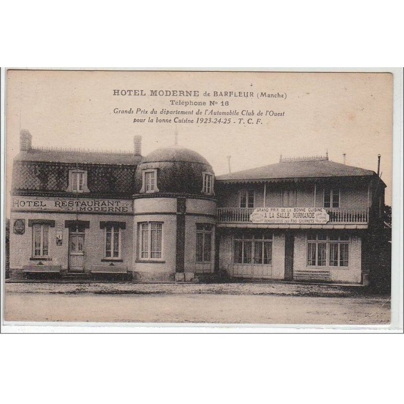 BARFLEUR : hôtel moderne - très bon état