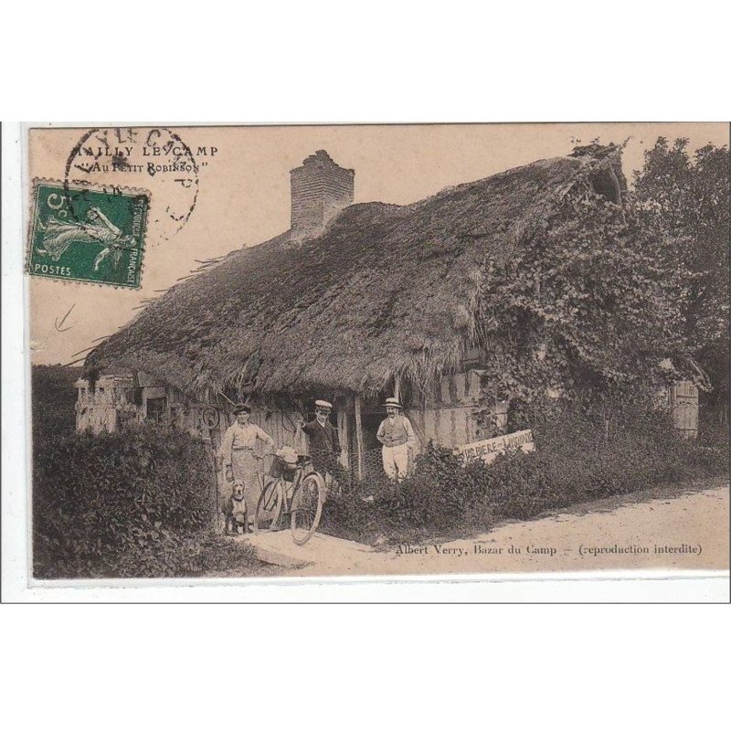MAILLY LE CAMP : Albert Verry, bazar du camp - état MAILLY LE CAMP : Albert Verry, bazar du camp - état