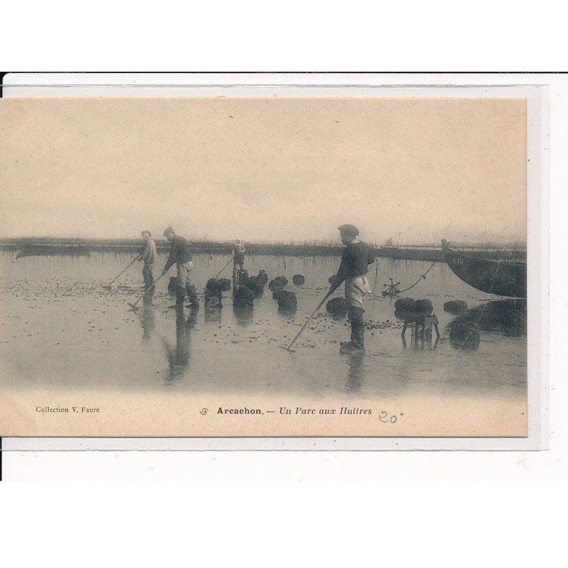 ARCACHON : Un parc aux Huîtres - très bon état