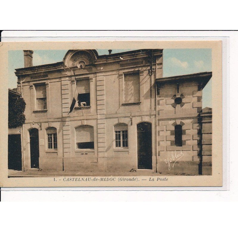 CASTELNAU-de-MEDOC : La Poste - très bon état