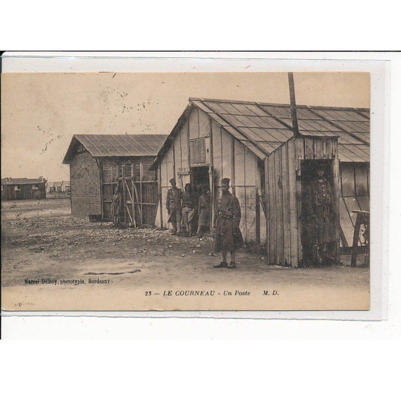 COURNEAU : Un Poste - très bon état
