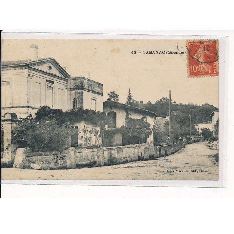 TABANAC : Rue de la Ville - très bon état