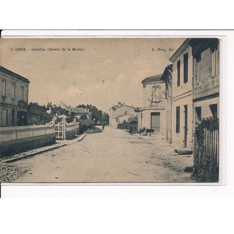 CENON : Cavailles (Chemin de la Mairie) - très bon état