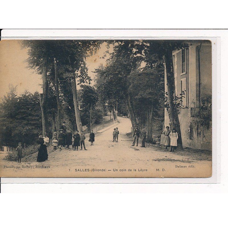 SALLES : Un coin de la Leyre - très bon état