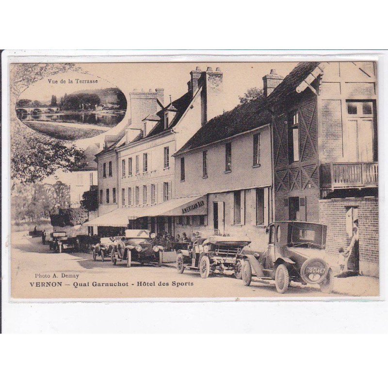 VERNON: quai garnuchot, hôtel des sports - très bon état