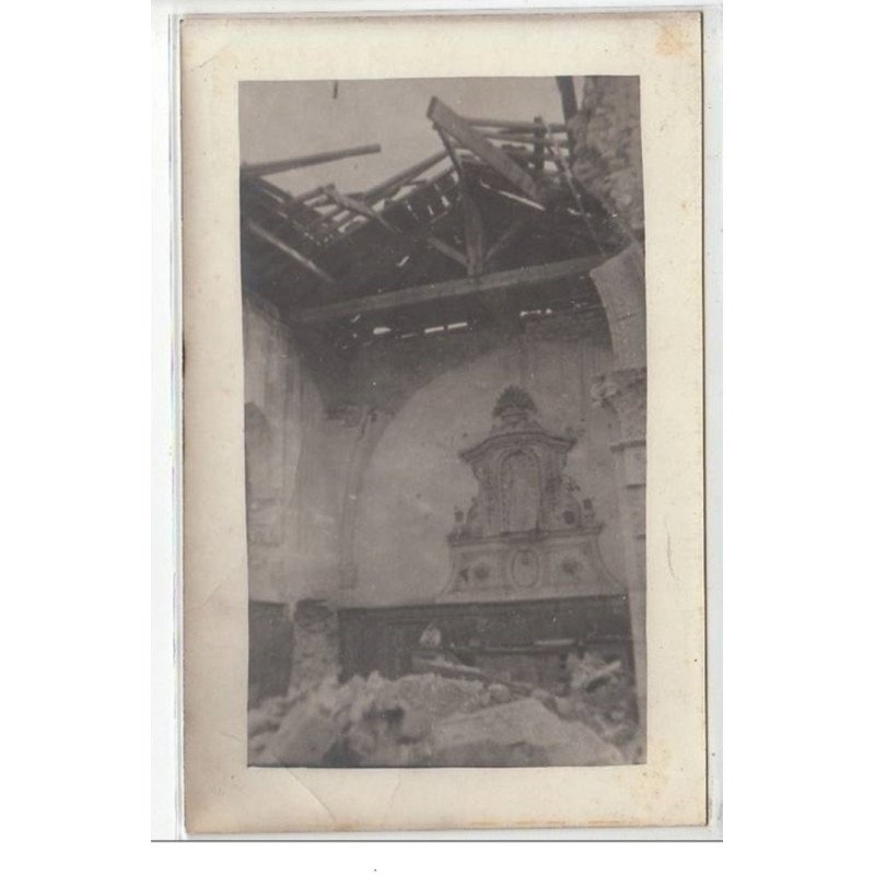 MONTZEVILLE : église de Montzeville - rive gauche de la Meuse - septembre 1916 - très bon état