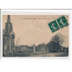 MONT-SAINT-REMY : Eglise et Grande Rue - très bon état