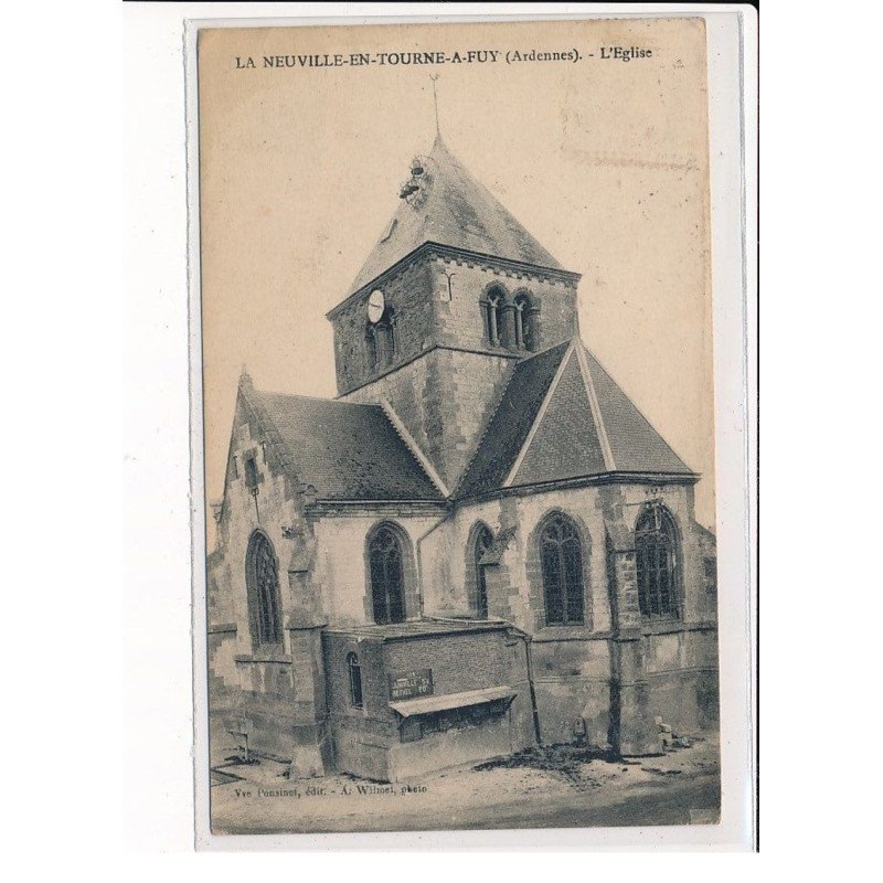LA NEUVILLE-EN-TOURNE-A-FUY : L'Eglise - très bon état