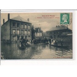 WARCQ : Place de la Mairie, Crue de la Meuse - très bon état